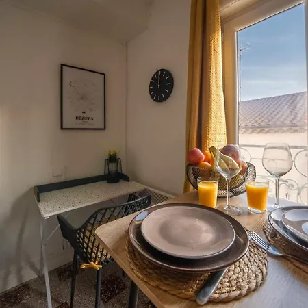 Appartement Bright Studio Near Downtown Béziers
